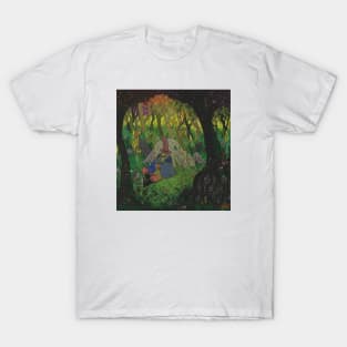 Sleeping in the woods T-Shirt